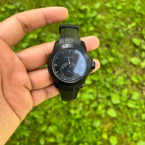 HAUREX WATCH MENS MADE IN ITALY  SWISS MOVEMENT watch black - Picture 6 of 11